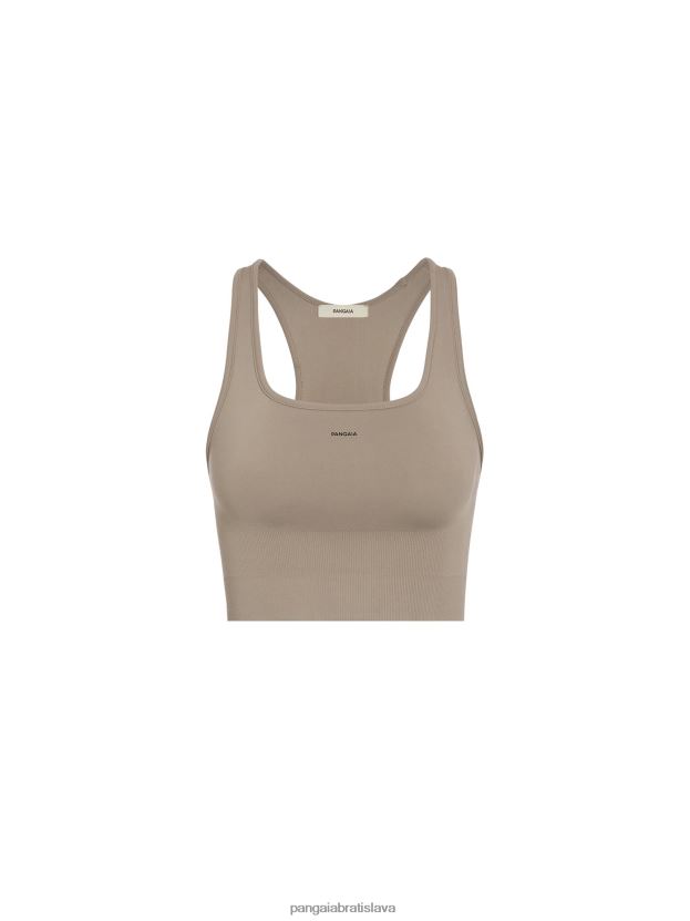 pohybová športová podprsenka ženy NXTFX6407 taupe Pangaia oblečenie