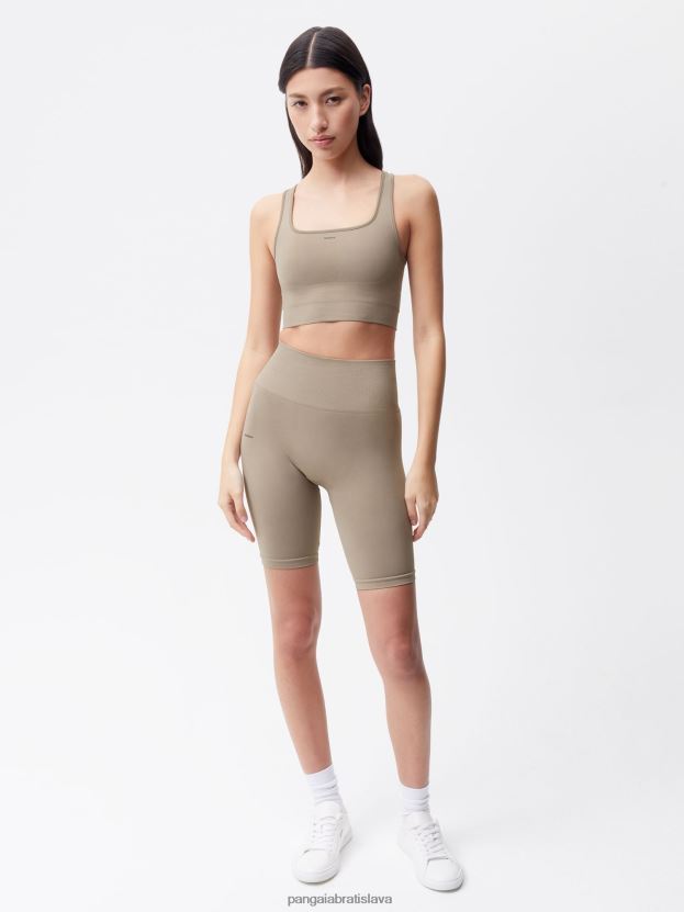 pohybová športová podprsenka ženy NXTFX6407 taupe Pangaia oblečenie
