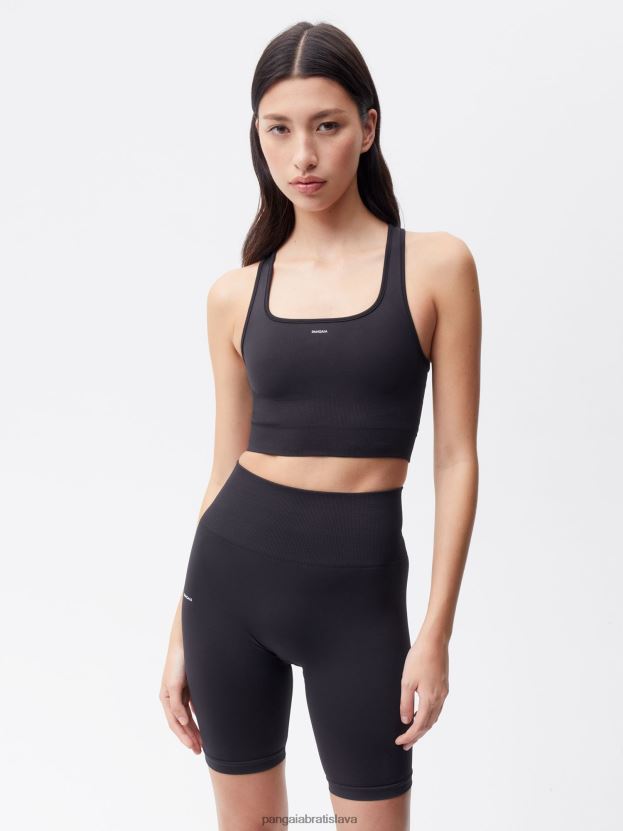 pohybová športová podprsenka ženy NXTFX6411 čierna Pangaia oblečenie