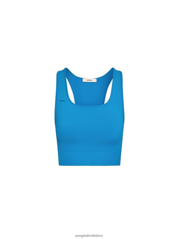 pohybová športová podprsenka ženy NXTFX6424 blankytná modrá Pangaia oblečenie