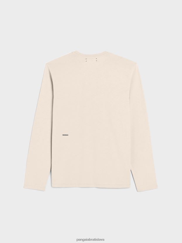 Tričko s dlhým rukávom z organickej bavlny s c-vláknom ženy NXTFX6187 piesku Pangaia oblečenie