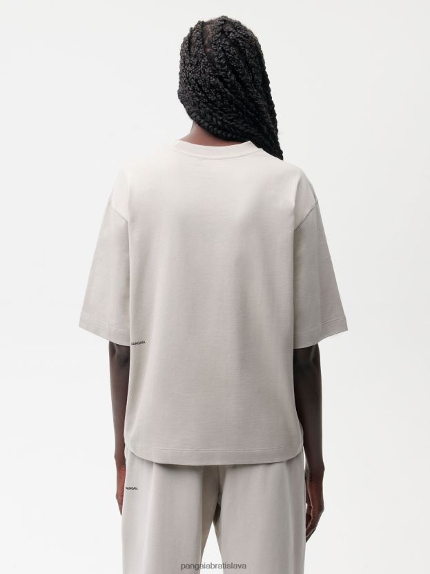 Tričko z organickej bavlny uvoľneného strihu s c-vláknom ženy NXTFX6131 kameň Pangaia oblečenie