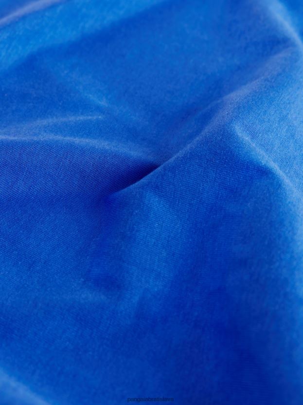 jadro pprmint z organickej bavlny s dlhým rukávom ženy NXTFX6214 kobaltová modrá Pangaia oblečenie