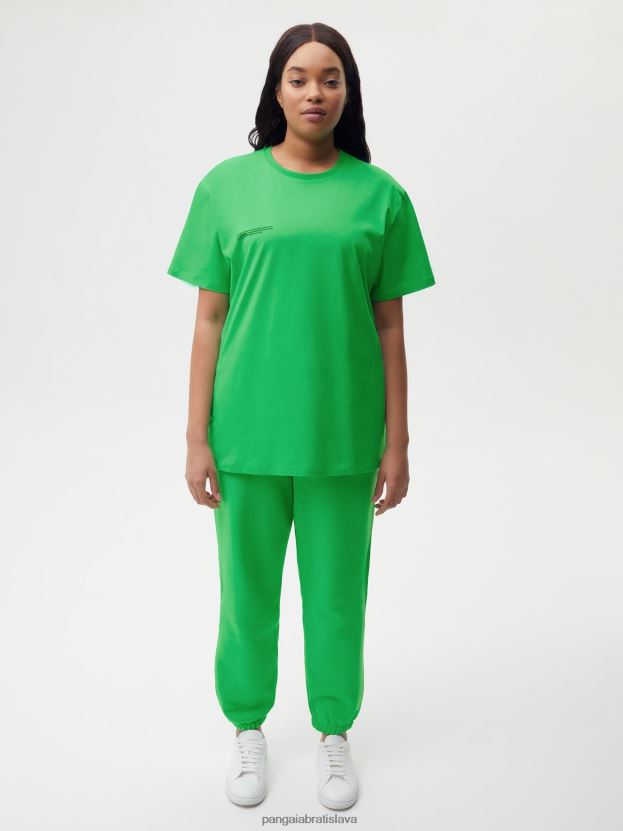 jadro trička z organickej bavlny pprmint ženy NXTFX6132 nefritovo zelená Pangaia oblečenie
