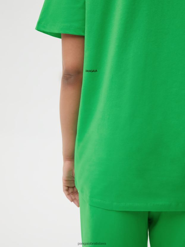 jadro trička z organickej bavlny pprmint ženy NXTFX6132 nefritovo zelená Pangaia oblečenie