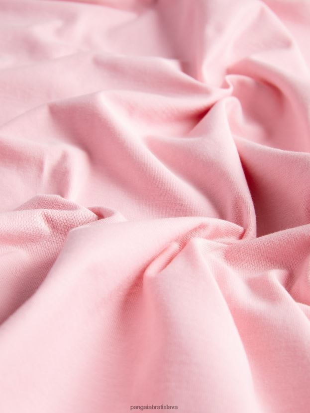 pprmint tričko z organickej bavlny so skráteným ramenom aw21 ženy NXTFX6192 sakura ružová Pangaia oblečenie