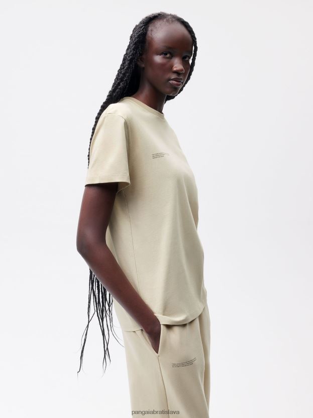 tričko - hazel amp ženy NXTFX6123 maitake béžová Pangaia oblečenie