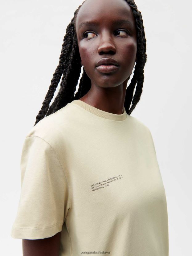 tričko - hazel amp ženy NXTFX6123 maitake béžová Pangaia oblečenie