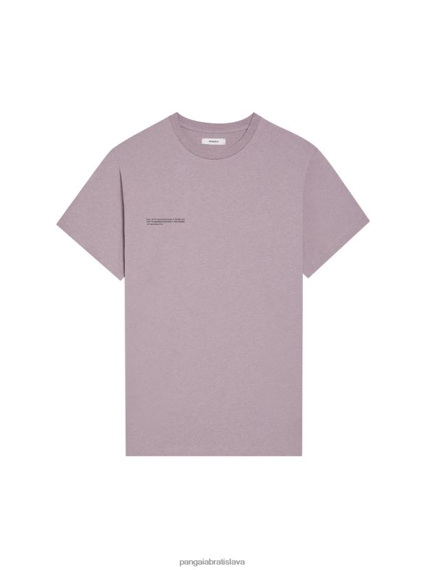 tričko s potravinárskym farbivom ženy NXTFX6141 čučoriedková modrá Pangaia oblečenie