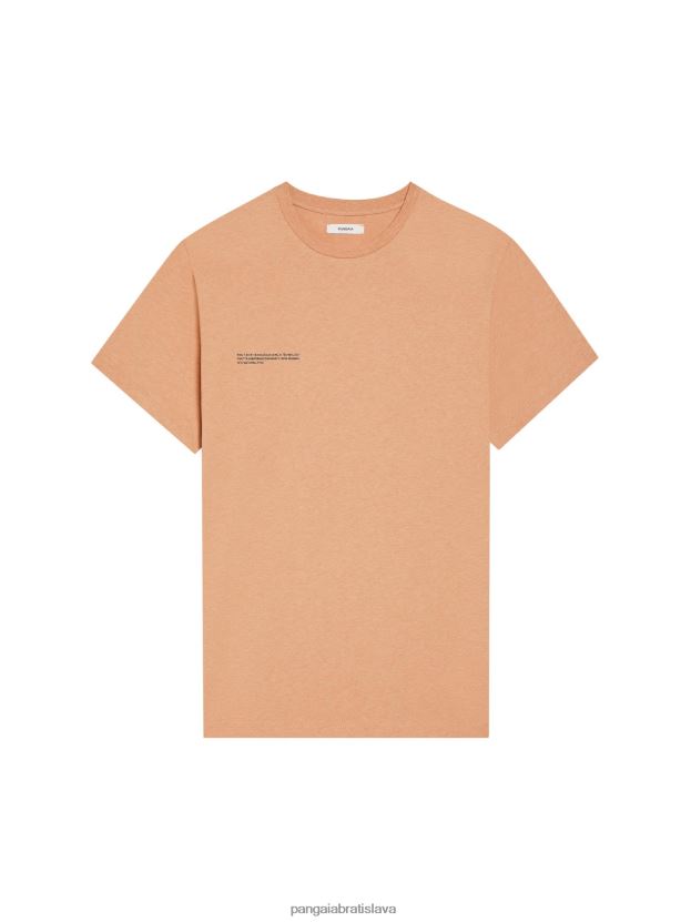 tričko s potravinárskym farbivom ženy NXTFX6202 rooibos červený Pangaia oblečenie