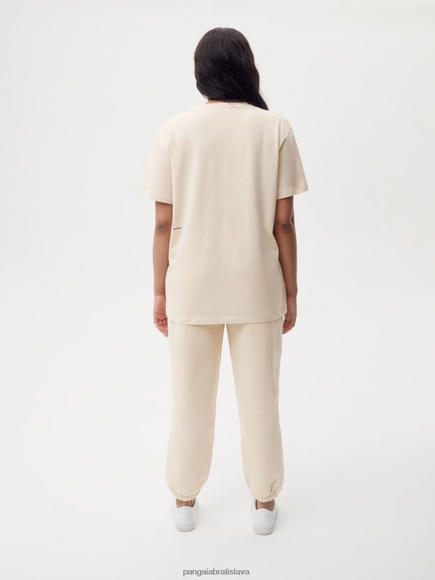 tričko z organickej bavlny s jadrom z C-vlákna ženy NXTFX6150 piesku Pangaia oblečenie