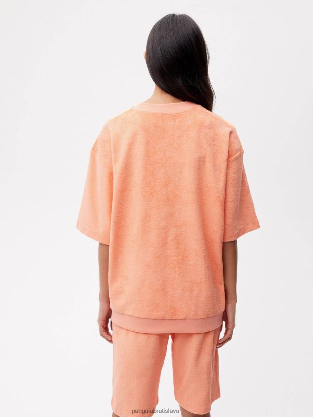 uterákové tričko ženy NXTFX6163 broskyňa perfektná Pangaia oblečenie