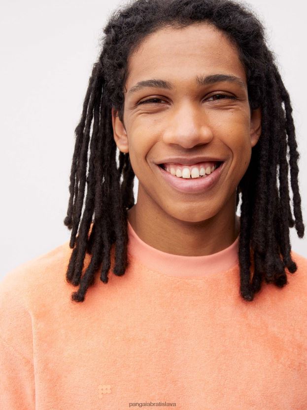 uterákové tričko ženy NXTFX6163 broskyňa perfektná Pangaia oblečenie