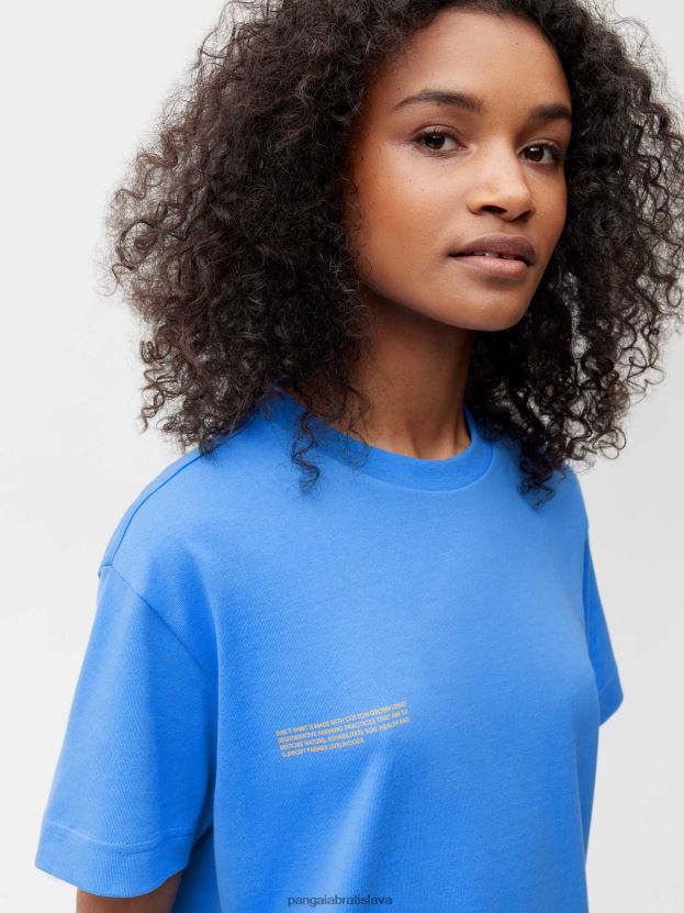 v konverznom bavlnenom 365 tričku ženy NXTFX6122 vodná modrá Pangaia oblečenie