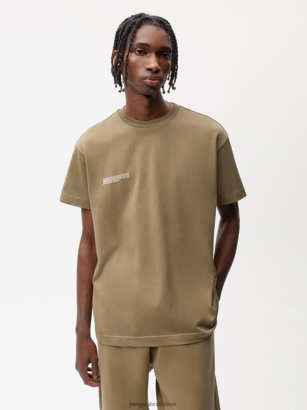 v konverznom bavlnenom 365 tričku ženy NXTFX6210 uhlíková hnedá Pangaia oblečenie