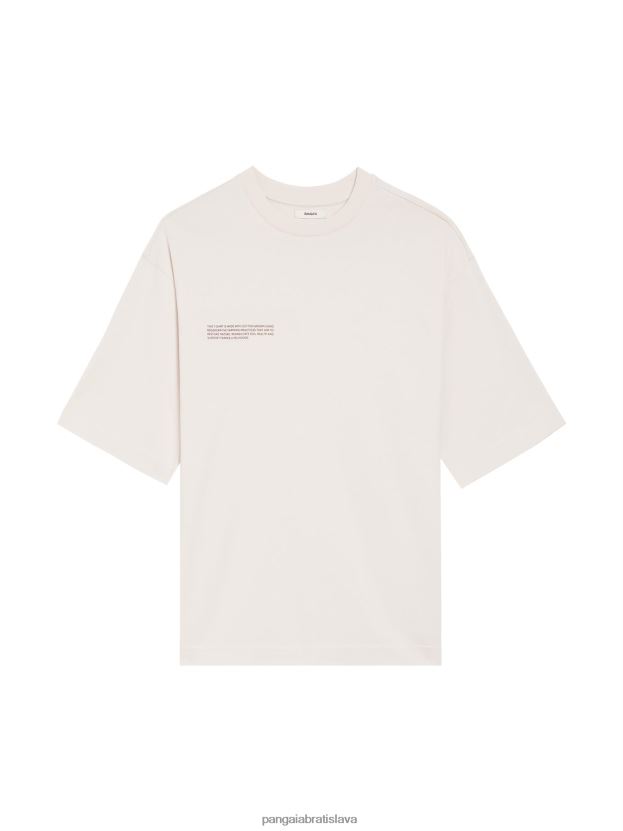 v konverznom bavlnenom krabicovom tričku ženy NXTFX6176 bavlna biela Pangaia oblečenie