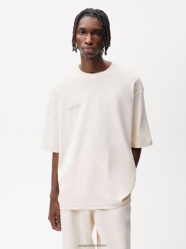 v konverznom bavlnenom krabicovom tričku ženy NXTFX6176 bavlna biela Pangaia oblečenie
