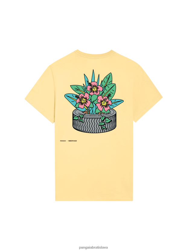 x tričko roberto lugo ženy NXTFX6208 masliaková žltá Pangaia oblečenie